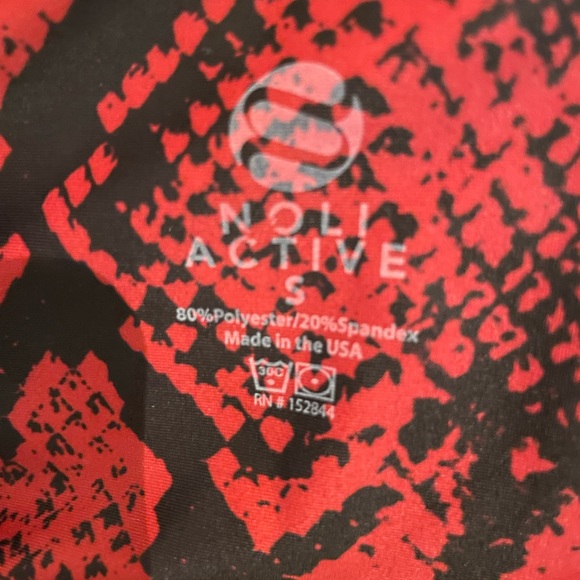 Noli Active Snake Print Leggings - Picture 3 of 3